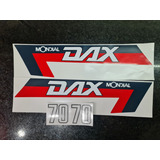 Mondial Dax Calcos Moto Gris O Blanca Excelente Envios