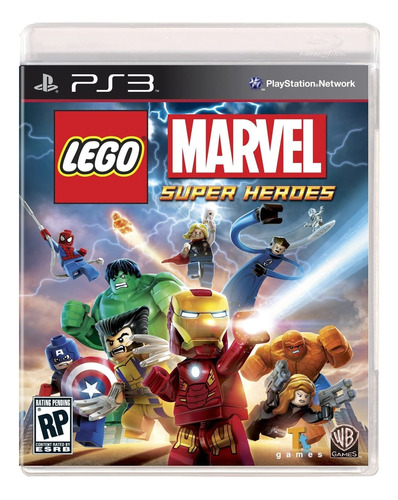 Jogo Mídia Física Ps3 Lego Marvels Super Heroes