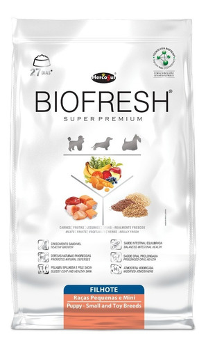 Biofresh Cachorro Razas Pequeñas Y Minis De 10.1kg