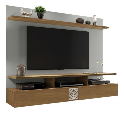 Painel Estante Home Suspenso 1.6 P/r Tv Até 55 Pol. Leartam