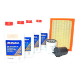 Kit De Filtros Troca De Oleo Chevrolet Celta Flex 1.0 8v Acima De 2013 - Acdelco 5w30 100% Sintético