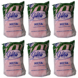 Estambre Del Gato Meta Rosa Pastel 4631a Kit 6 Madejas