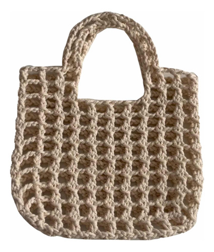 Bolsa Tejida A Crochet.