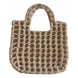 Bolsa Tejida A Crochet.