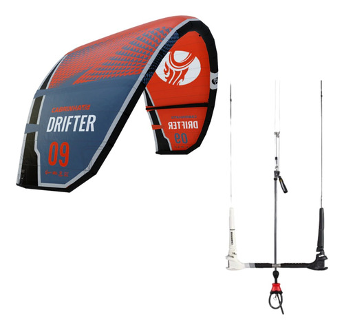 Kite Cabrinha Drifter 9 Mts 2022 + Barra Overdrive Trimlite