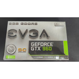 Placa De Vídeo Nvidia Geforce Evga Sc Gtx 960 2gb Gddr5