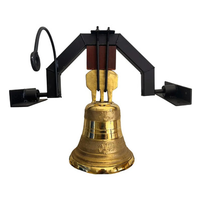Sino De Bronze 35 Kg Para Igreja Com Suporte