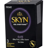Preservativos Prime Skyn Elite Sin Latex Finos X 3 Un