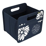 Caja Plegable Pequeña Meori, Paquete De 1, Color Marino/flor