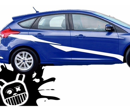 Calco, Ploteo Decorativo Lateral Blade Ford Focus !