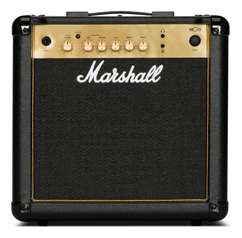 Amplificador Marshall Mg15 Gold Guitarra 15 Watts Distorsion
