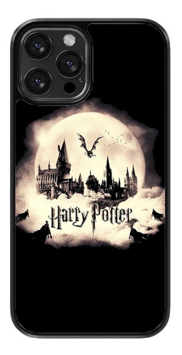 Funda Para Celular Harry Potter Hogwarts Fondo Negro Castill