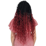 Cacheado Ondulado Cabelo Orgânico  75 Cm 140g Telado  + Brin