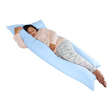 Travesseiro Gigante 1.70 X 80 Cm Pra Gravida Dormir Bem