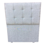 Respaldo Para Sommier 1 1/2 Plaza 100cm Capitone Chenille