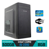 Computador Intel Core I5-2310 Ram 8gb Hd 500gb Wi-fi Win 7