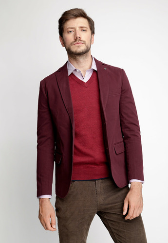 Blazer Hombre Standford Fj Rojo Fw 2023 Ferouch