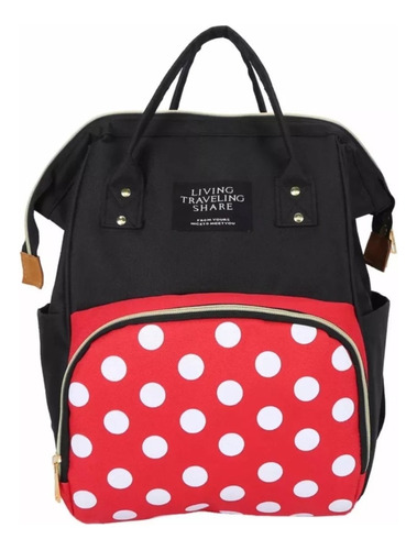 Mochila Pañalera Bolso Maternal Minnie