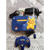 Nintendo 64 Edición Especial Pokémon Pikachu N64