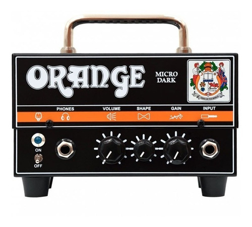 Amplificador Orange Micro Dark 20w Head Pré Valvulado