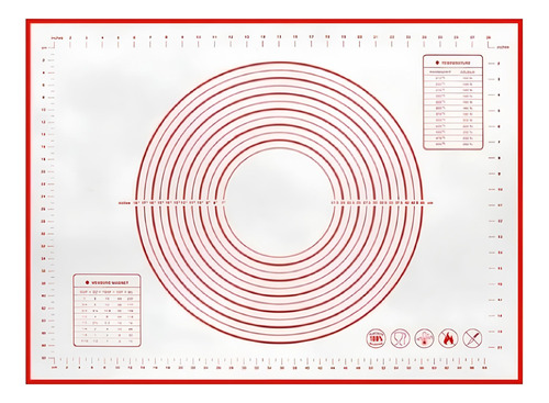 Tapete Silicone Forno Cozimento Anti Aderente Slick Pad Óleo