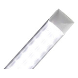 Tubo Led Base Aluminio Doble Tira Luz Blanca 30w=180w 1.20m