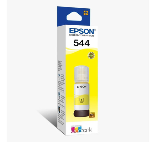 Tintas Epson T544 Cian Ama Mag Epson L3110 Orig C/u