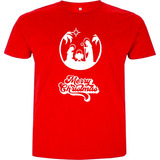 Camisetas Navideñas Pesebre Navidad Adultos Y  Niños M2