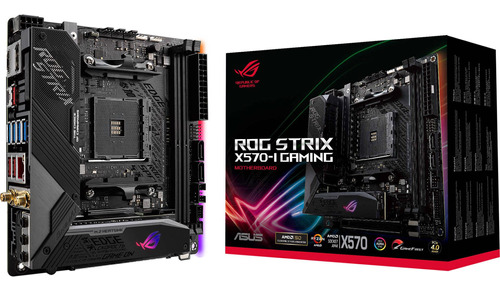 Asus Republic Of Gamers Strix X570-i Gaming Am4 Mini-itx Mot