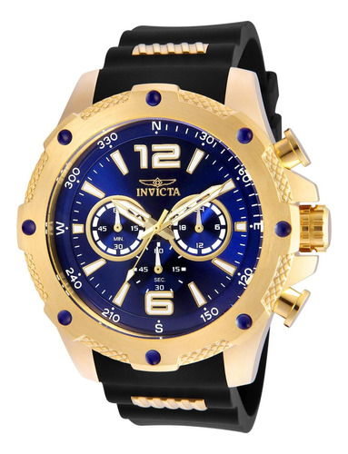 Reloj Para Hombre Invicta/correa Negra