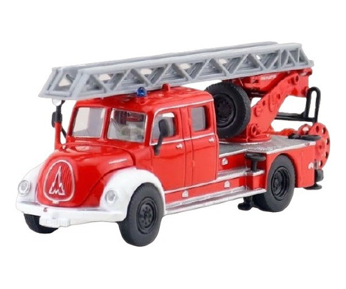 Camión Magirus Bomberos Escala 1:50 Siku 4114