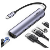 Concentrador Usb C Ugreen 60hz, Adaptador Usb C A Ethernet