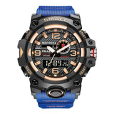 Smael Militar Hombre Digital Reloj Deportivo Con Dial Grande