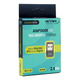 Adaptador Usb Wifi 150mps Netmak Nm-cs150 Internet