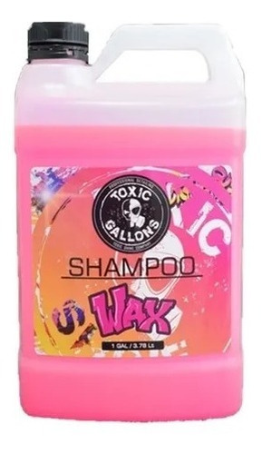 Shampoo Wax Con Cera Carnauba Toxic Shine X Galon