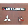Logo Mitsubishi Montero Con Anclaje Universal Con Tornillos Mitsubishi Outlander