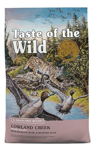 Alimento Taste Of The Wild Gato Lowland (pato) Creek 6,6 Kg