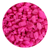 Piedras Grava Para Acuario Decoración Color Rosa Neon - 10kg