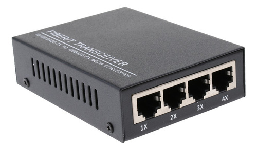 Transceptor De Fibra Monomodo De 100mbps Ethernet Media