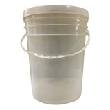 Baldes Plastico 20 Litros Transparente C/tapa Hermetica