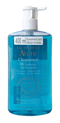 Avene Cleanance Gel Limpiador 400ml