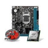 Kit Pl Mãe H110 + Processador I5 8500 + Cooler