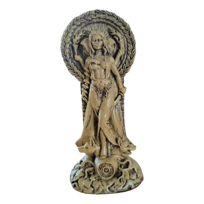 Hecate Estatua De 7x3 Pulgadas Resina Hekate Diosa Estatua | Meses sin interés