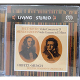 Sacd Cd Beethoven Mendelssohn Heifetz Violin Concerto Dsd