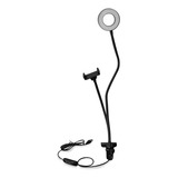 Soporte Clip Y Aro De Luz Para Celular Radioshack | 93519