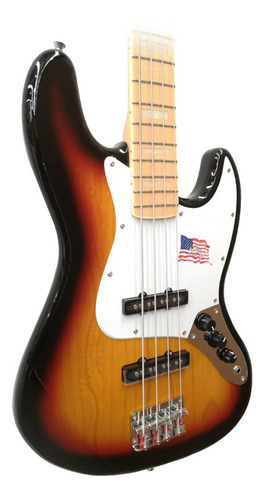 Bajo Eléctrico Sx Jazz Bass American Ash Fjb-75