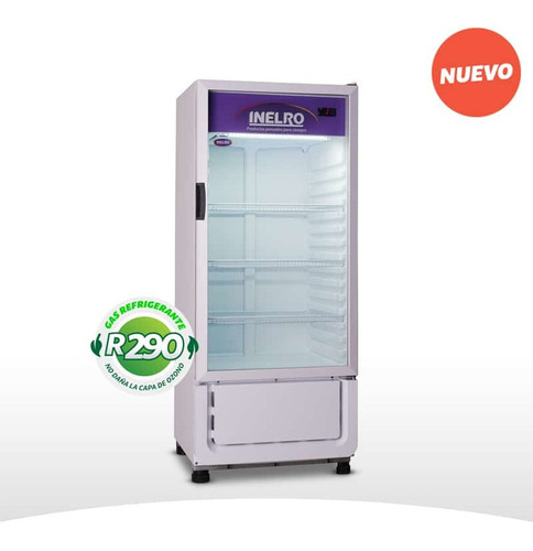 Heladera Exhibidora Vertical Inelro 290 Litros Mt12 220v Cc