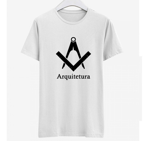 Camiseta Com Estampa Arquitetura Faculdade Curso