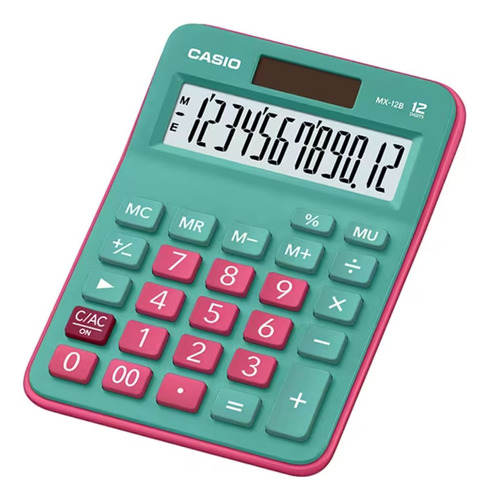 Calculadora De Mesa Mx12b-we Casio 12 Digitos 