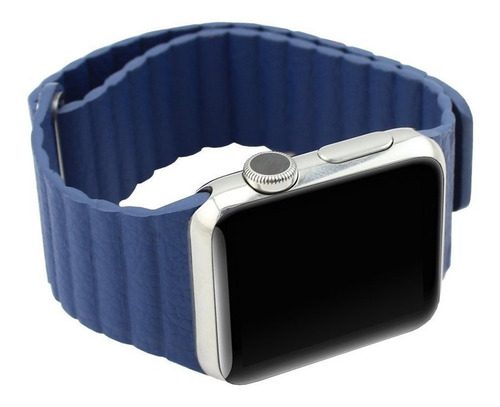 Correa Cuero Magnética 5 Colores Para Reloj Apple Watch